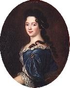 Pierre Mignard Portrait of Marie-Therese de Bourbon, princesse de Conti Sweden oil painting artist
